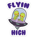 Flyin' High Die Cut Sticker