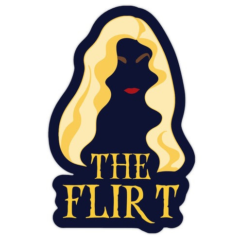 Sarah Sanderson The Flirt Die Cut Sticker