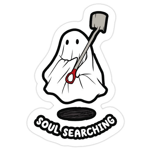 Soul Searching Die Cut Sticker