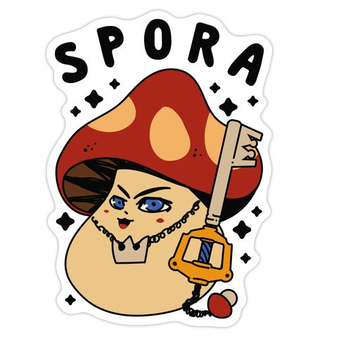 Spora  Die Cut Sticker