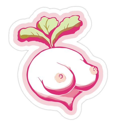 TurNIPS Die Cut Sticker