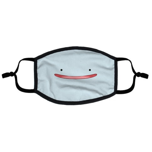 Cute Smile Flat Face Mask