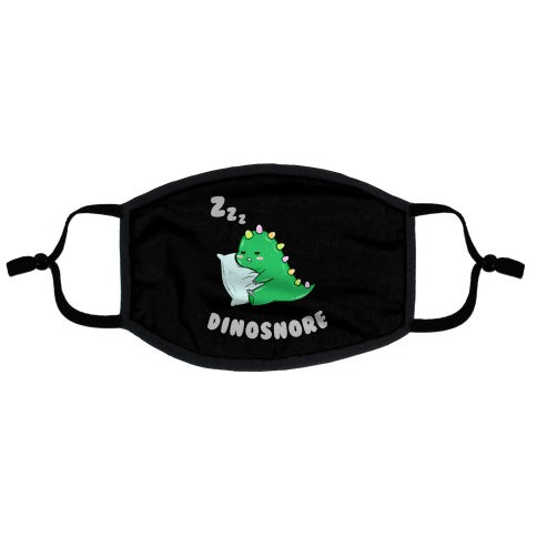Dinosnore Flat Face Mask