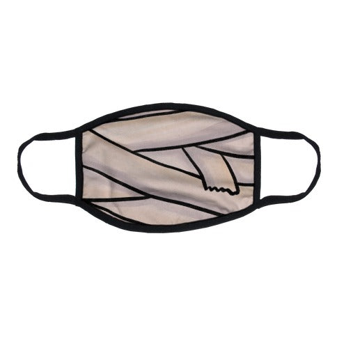 Mummy Wrap Flat Face Mask