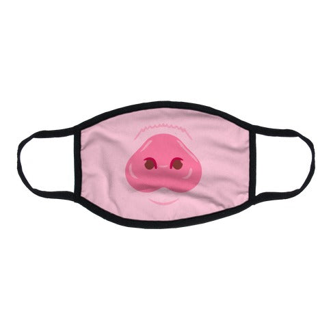 Pig Nose  Flat Face Mask