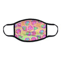 RPG Dice Rainbow Pride  Flat Face Mask
