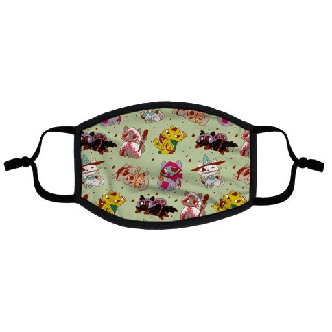Warrior Cats  Flat Face Mask