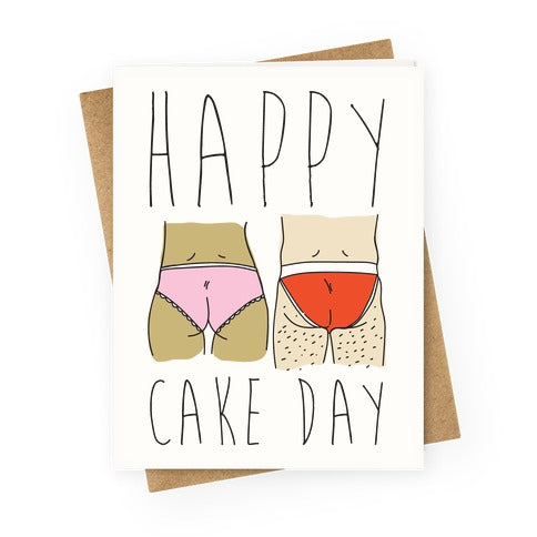 Happy Cake Day Greeting Card