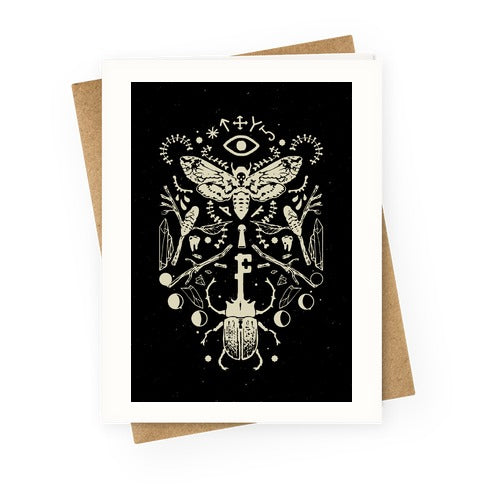 Occult Musings Greeting Card