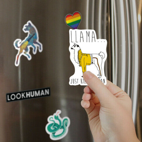 Llama Just Killed A Man Parody Magnet