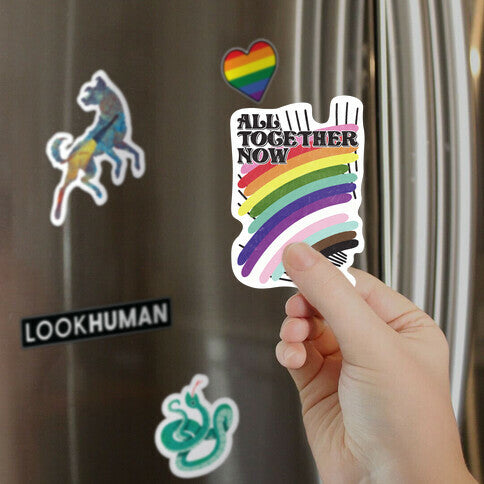 All Together Now Magnet