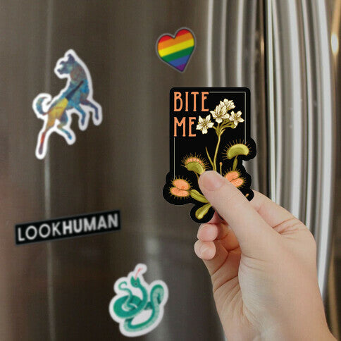 Bite Me Venus Flytrap Magnet