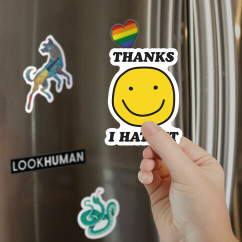 Thanks I Hate It Magnet