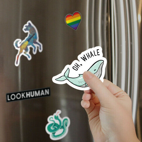 Oh Whale Magnet