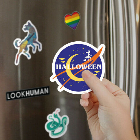 Halloween Nasa Parody Magnet