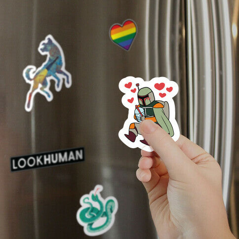 Boba Fett Tea Magnet