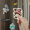 Luffy Holiday Feast Parody Magnet