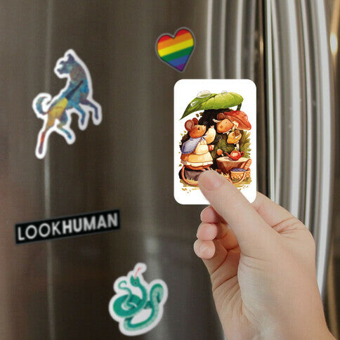 Mouse Tea Time Magnet