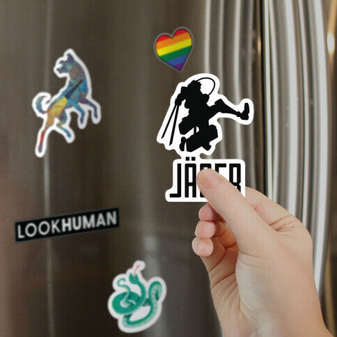 EREN JAEGER SILHOUETTE Magnet
