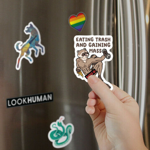 Eating Trash and Gaining Mass Magnet