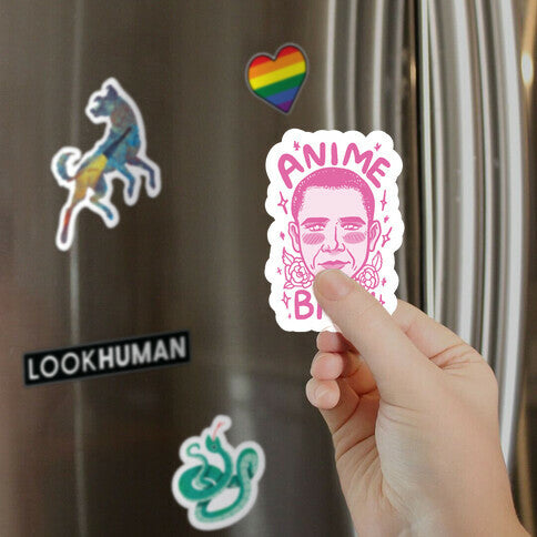 Anime Baby Obama Magnet