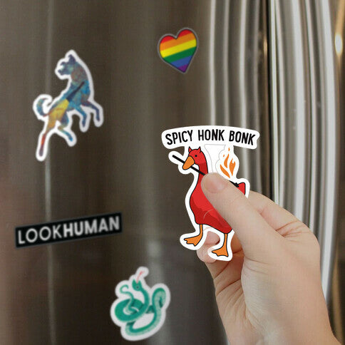 Spicy Honk Bonk Goose Magnet