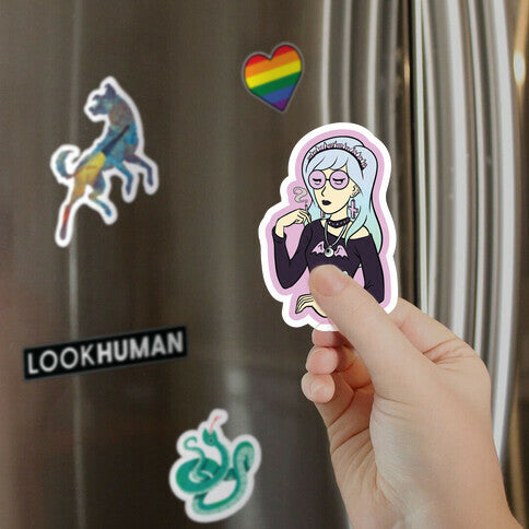 Pastel Daria Parody Magnet