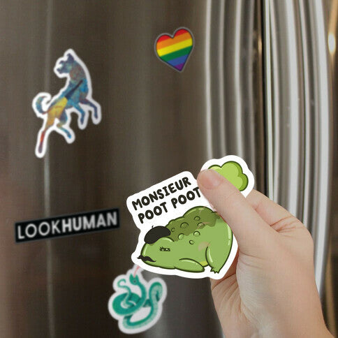 Monsieur Poot Poot Magnet
