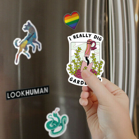 I Really Dig Gardening Magnet