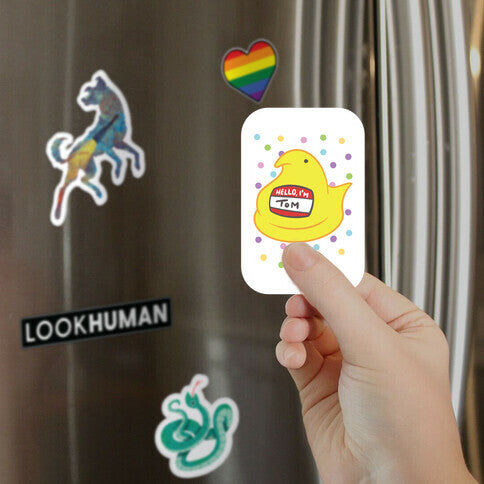 Peeping Tom Parody Magnet