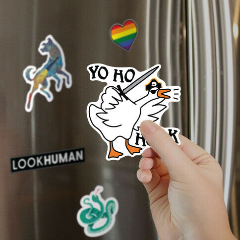 Yo Ho Honk Pirate Goose Magnet