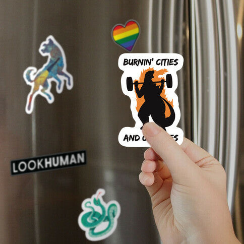 Burnin' Cities And Calories Kaiju Magnet