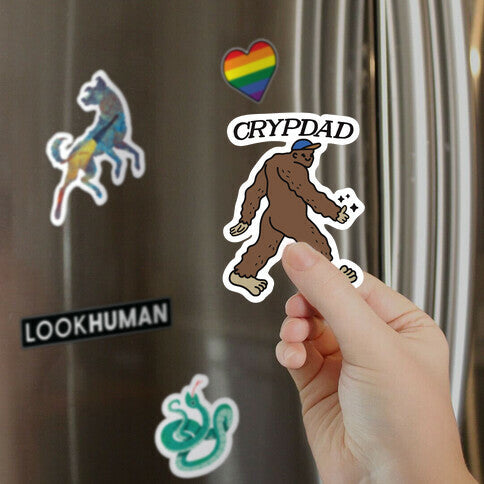 Crypdad Sasquatch Magnet