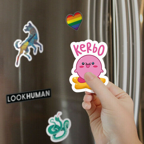 Kerbo Derpy Kirby Magnet