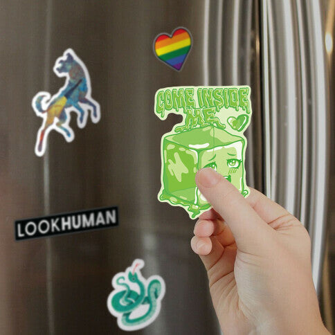 Come Inside Me Gelatinous Cube Magnet
