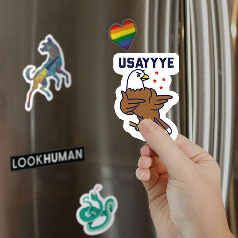 USAYYYE Bald Eagle Magnet