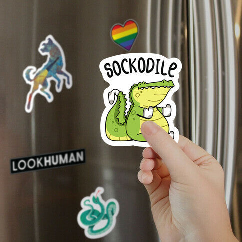 Sockodile Magnet