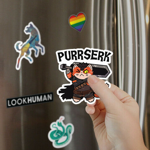 Purrserk Magnet