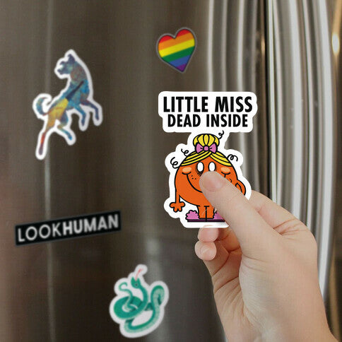 Little Miss Dead Inside Magnet