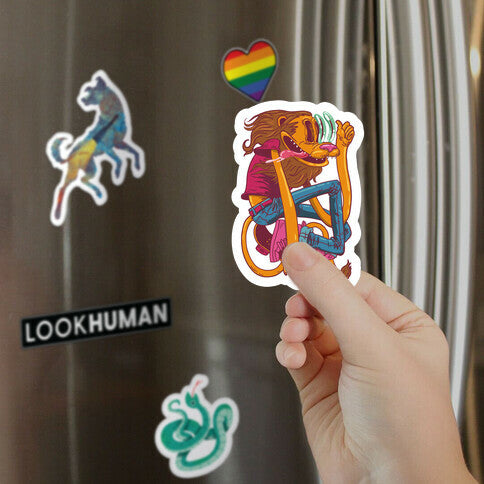Rad Lion Magnet