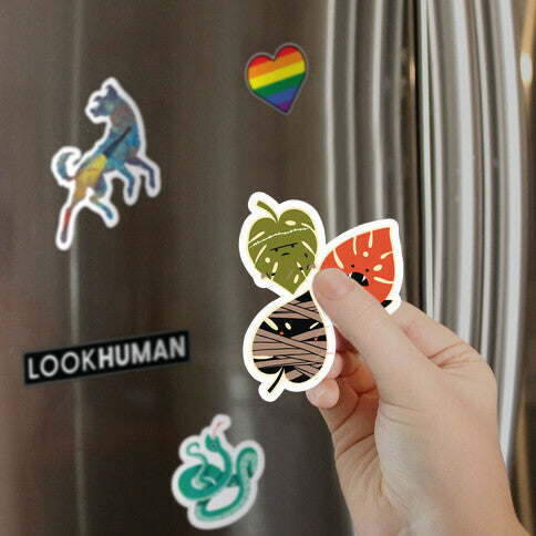 Classic Monstera Monsters Magnet