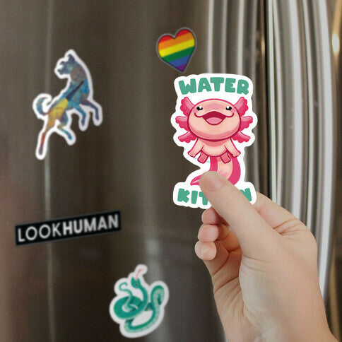 Water Kitten Magnet