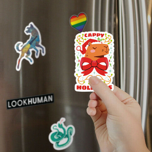  Cappy Holidays Magnet