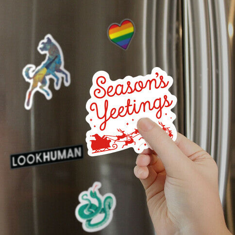Season's Yeetings Magnet