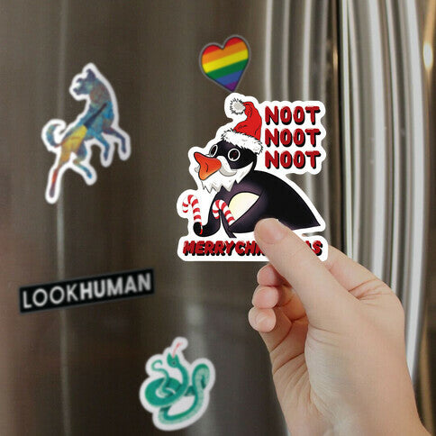 Noot, Noot, Noot! Merry Christmas! Magnet