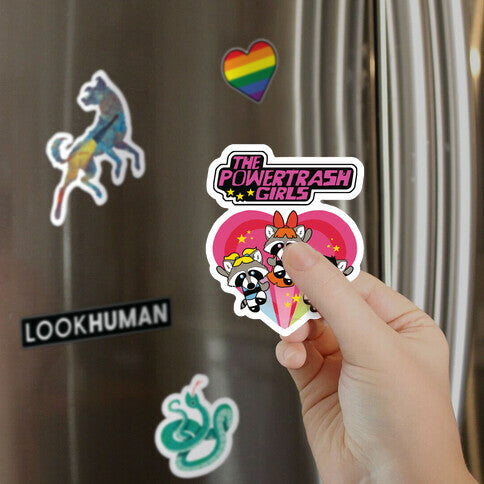 The Powertrash Girls Magnet