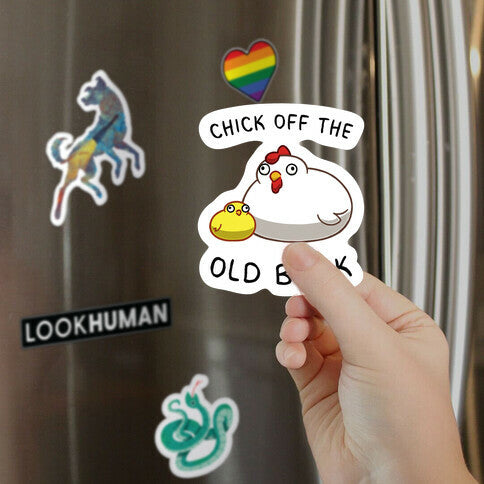 Chick Off The Old Bawk Magnet
