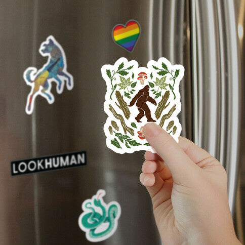 Sasquatch Sighting Magnet