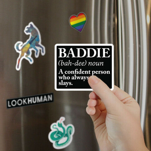 Baddie Definition Magnet