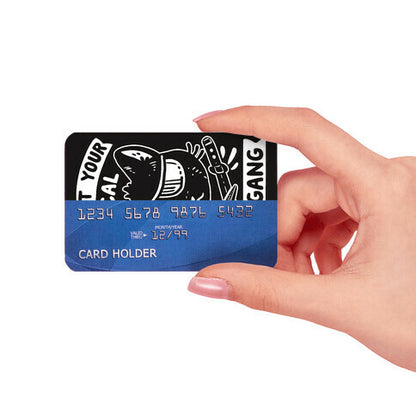 Support Your Local Cat Gang Credit Card Skin